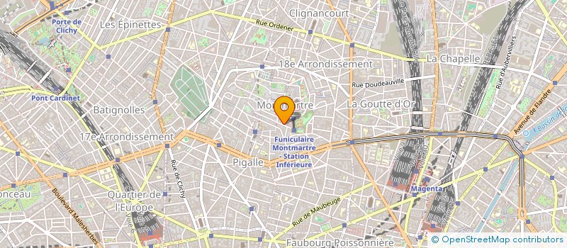 localisation de l'entreprise THEATRE DE L ALBATROS  PARIS
