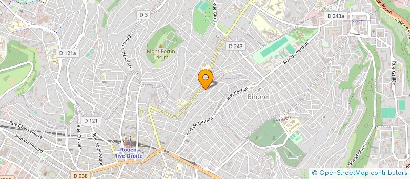 localisation de l'entreprise THEATRE DE L'ALMENDRA à ROUEN