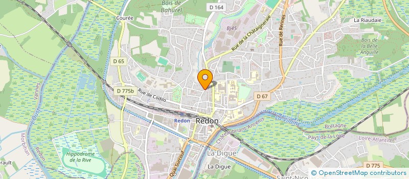 localisation de l'entreprise THEATRE DE L ARC EN CIEL  REDON