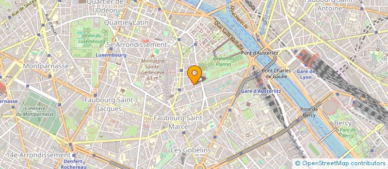 localisation de l'entreprise THEATRE DE L AUBE à PARIS