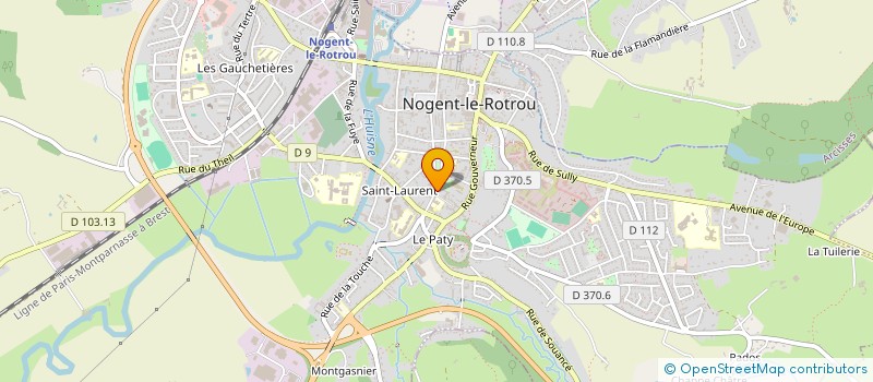 localisation de l'entreprise THEATRE DE L AUBE à NOGENT-LE-ROTROU