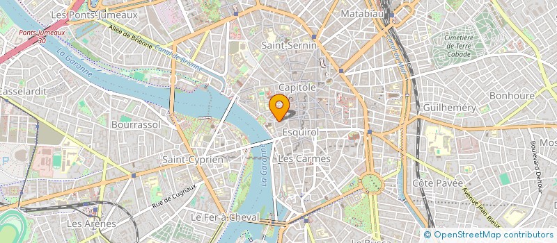 localisation de l'entreprise THEATRE DE L'ECLAT à TOULOUSE