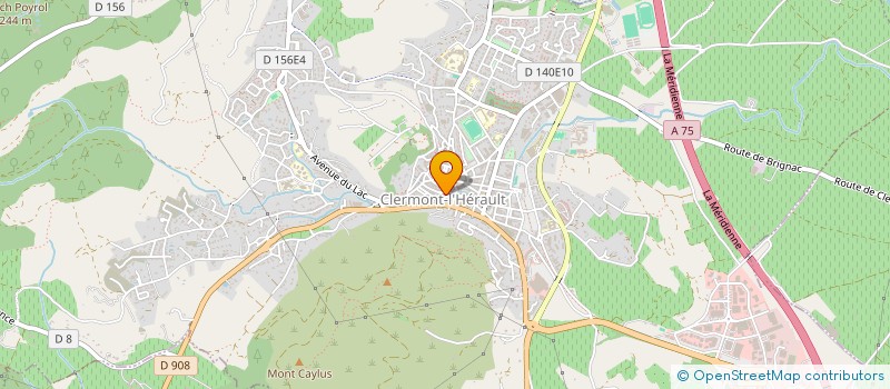 localisation de l'entreprise THEATRE DE L ECLIPSE  CLERMONT-L'HERAULT