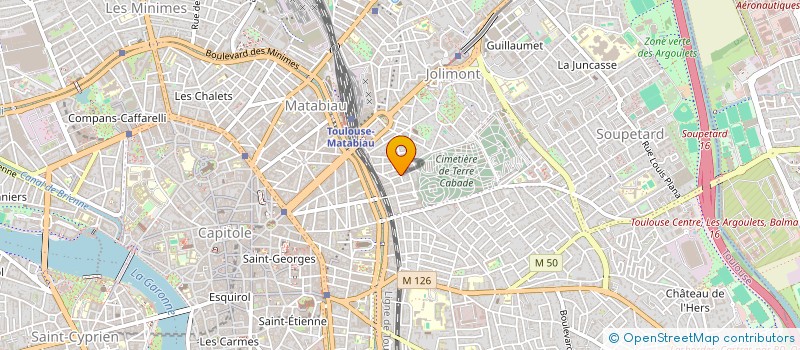 localisation de l'entreprise THEATRE DE L'ECLUSE à TOULOUSE