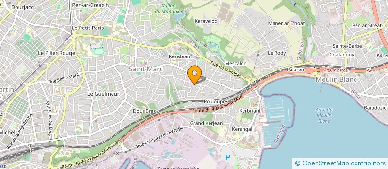 localisation de l'entreprise THEATRE DE L'ENTRE DEUX à BREST