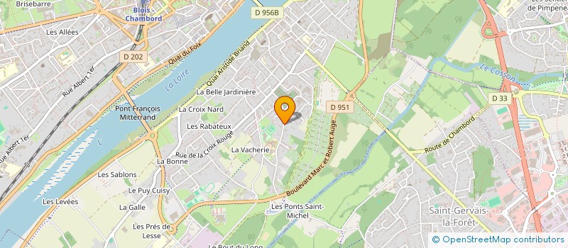 localisation de l'entreprise THEATRE DE L EPI à BLOIS