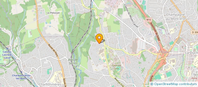 localisation de l'entreprise THEATRE DE L ETOILE FILANTE  ECULLY