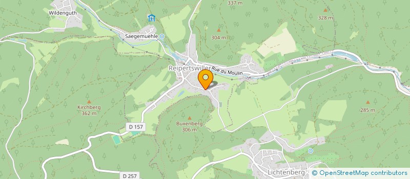 localisation de l'entreprise THEATRE DE L IMAGE  REIPERTSWILLER