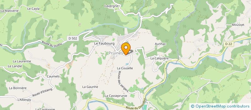 localisation de l'entreprise THEATRE DE L'IMAGINAIRE EN MILIEU RURAL à CONQUES-EN-ROUERGUE