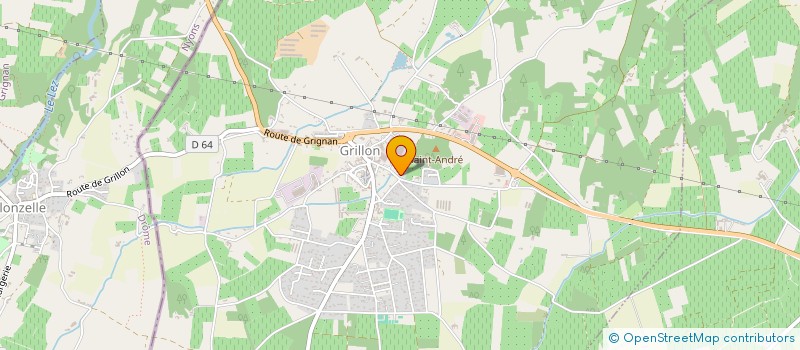 localisation de l'entreprise THEATRE DE L'IMPROBABLE  GRILLON