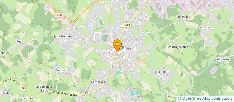 localisation de l'entreprise THEATRE DE L INSTANT  SAINTE-SIGOLENE