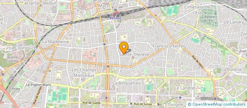 localisation de l'entreprise THEATRE DE L'INTRANQUILLITE  TREVERIEN