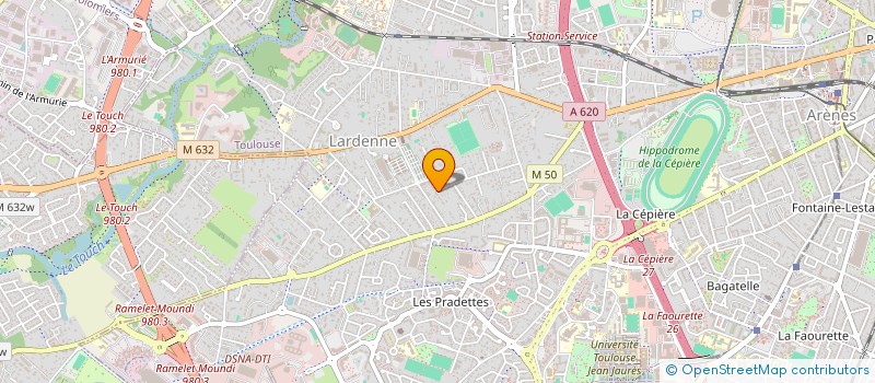 localisation de l'entreprise THEATRE DE L'OMBILIC à TOULOUSE