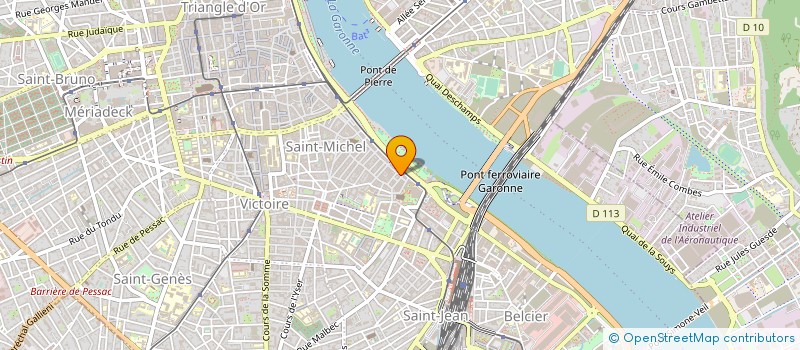 localisation de l'entreprise THEATRE DE L'OS à BORDEAUX