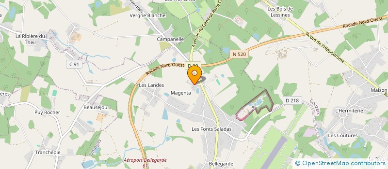 localisation de l'entreprise THEATRE DE LA BAIGNOIRE à LIMOGES