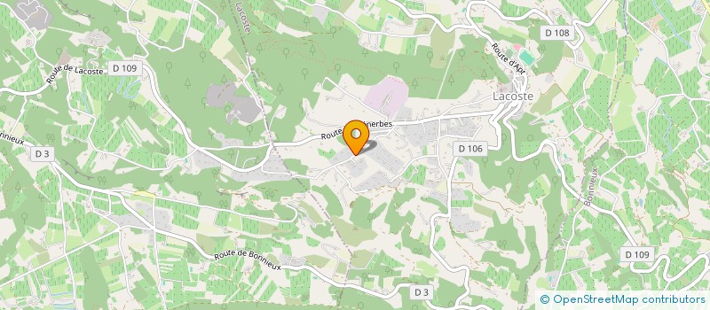 localisation de l'entreprise THEATRE DE LA BRANTE  LACOSTE