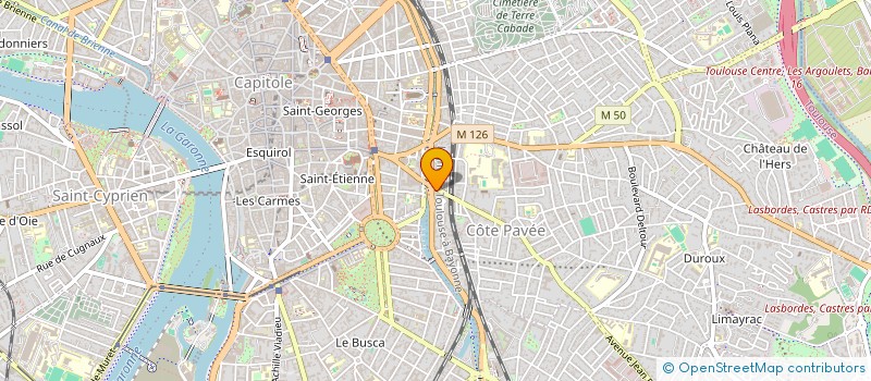 localisation de l'entreprise THEATRE DE LA CANDELA à TOULOUSE