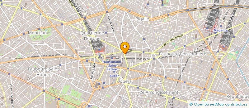 localisation de l'entreprise THEATRE DE LA CLAIRIERE  PARIS