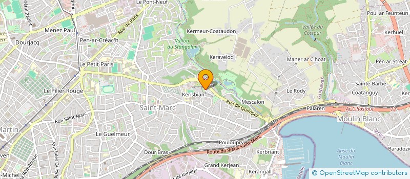 localisation de l'entreprise THEATRE DE LA COMBUSTION à BREST