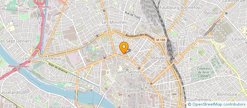 localisation de l'entreprise THEATRE DE LA COMEDIE à TOULOUSE