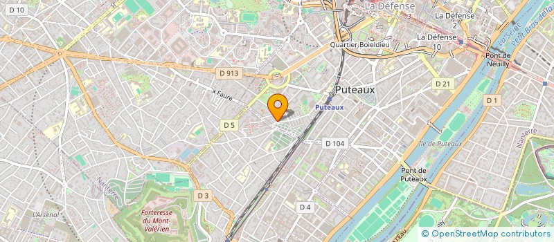 localisation de l'entreprise THEATRE DE LA CURIOSITE à PUTEAUX