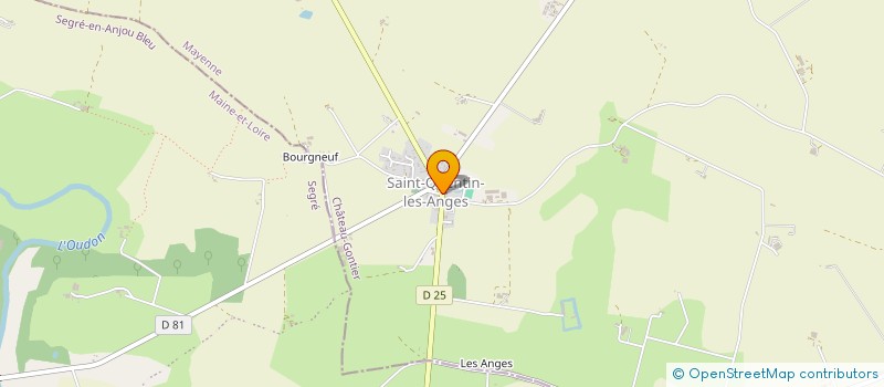 localisation de l'entreprise THEATRE DE LA DOUVE  SAINT-QUENTIN-LES-ANGES