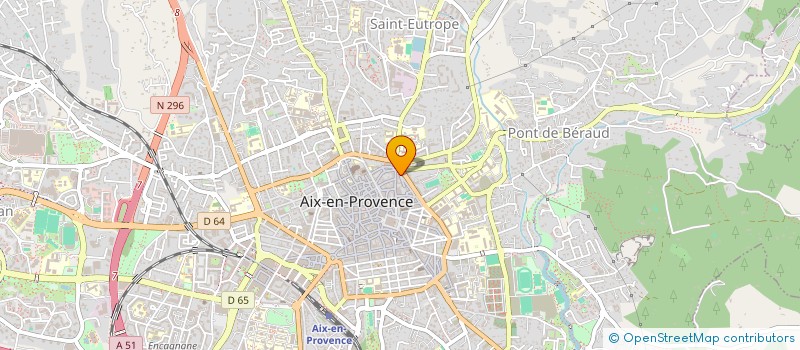 localisation de l'entreprise THEATRE DE LA FONDERIE à AIX-EN-PROVENCE