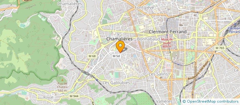 localisation de l'entreprise THEATRE DE LA MARINE à CHAMALIERES