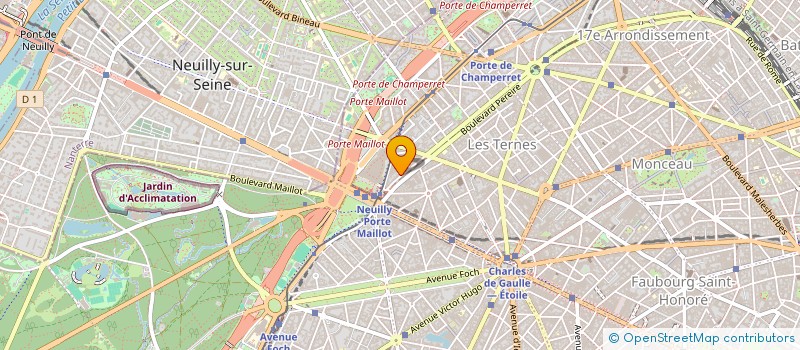 localisation de l'entreprise THEATRE DE LA METAMORPHOSE  PARIS