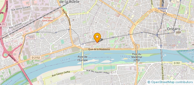 localisation de l'entreprise THEATRE DE LA MISE EN PIECE à ORLEANS