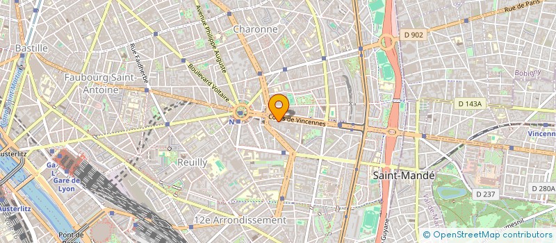 localisation de l'entreprise THEATRE DE LA NEF  PARIS