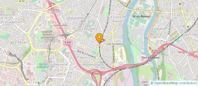 localisation de l'entreprise THEATRE DE LA PASSERELLE à TOULOUSE