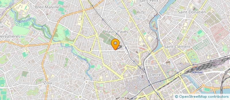 localisation de l'entreprise THEATRE DE LA PASSERELLE  NANTES