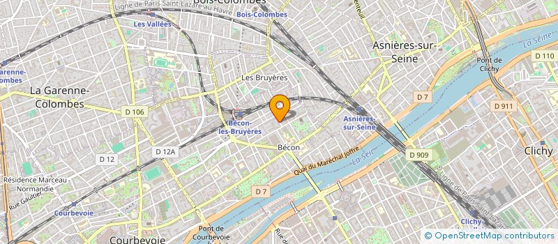 localisation de l'entreprise THEATRE DE LA PROMESSE à COURBEVOIE