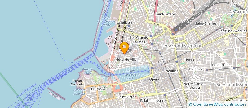 localisation de l'entreprise THEATRE DE LA QUATRIEME VOIE à MARSEILLE