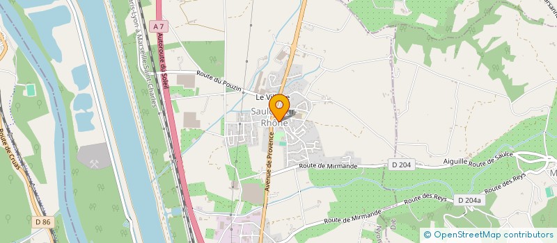 localisation de l'entreprise THEATRE DE LA SERVANTE  SAULCE-SUR-RHONE