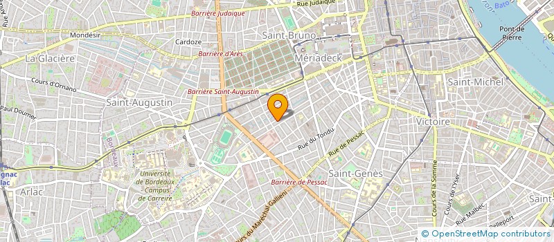 localisation de l'entreprise THEATRE DE LA SOURCE à BORDEAUX