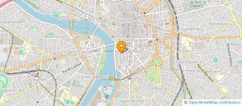localisation de l'entreprise THEATRE DE LA VOIX LACTEE à TOULOUSE