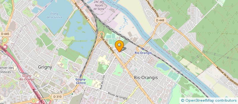 localisation de l'entreprise THEATRE DE PASSAGE à RIS-ORANGIS