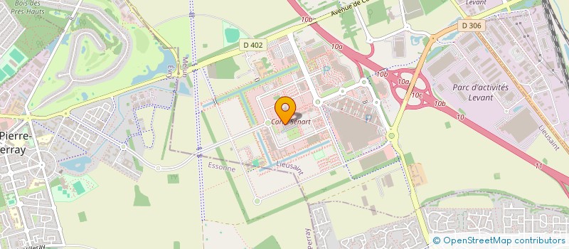 localisation de l'entreprise THEATRE DE SENART  LIEUSAINT