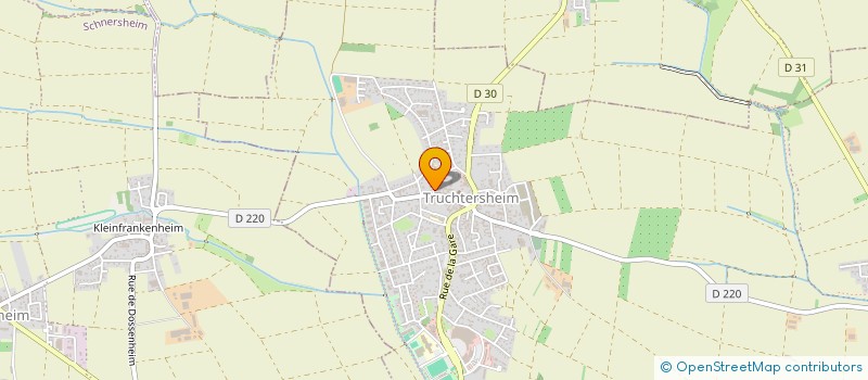 localisation de l'entreprise THEATRE DE TRUCHTERSHEIM  TRUCHTERSHEIM