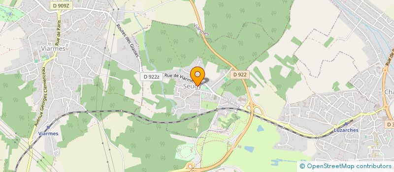 localisation de l'entreprise THEATRE DES BEAUX SONGES  SEUGY