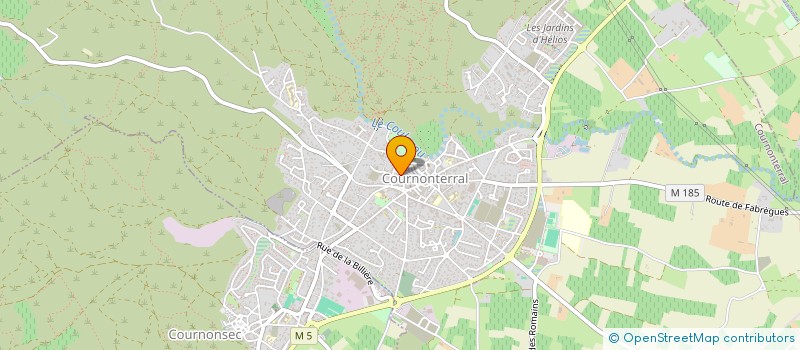 localisation de l'entreprise THEATRE DES CAMPANILES à COURNONTERRAL