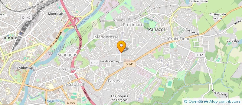 localisation de l'entreprise THEATRE DES MASSOTTES PANAZOL à PANAZOL