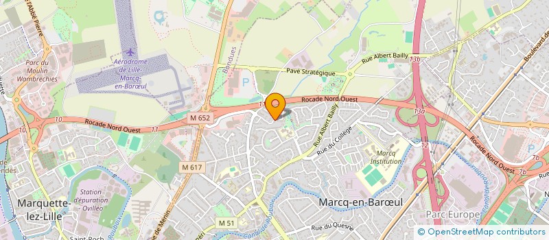 localisation de l'entreprise THEATRE DES PASSAGERS à MARCQ-EN-BARŒUL
