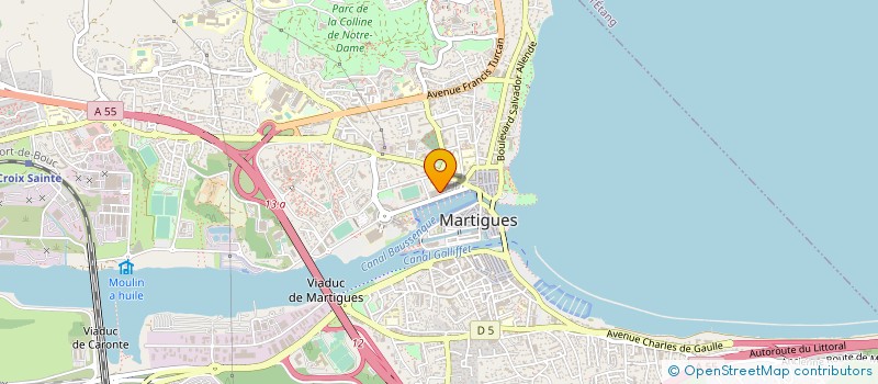 localisation de l'entreprise THEATRE DES SALINS à MARTIGUES