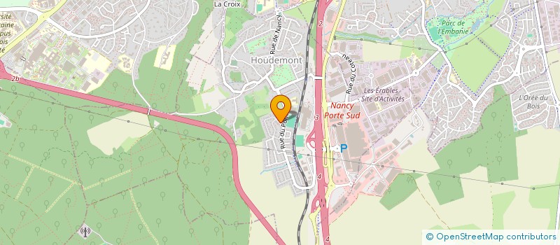 localisation de l'entreprise THEATRE DES SOURCES  HOUDEMONT