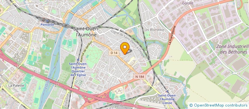 localisation de l'entreprise THEATRE DES TRANSPORTS ZHUMAINS à SAINT-OUEN-L'AUMONE