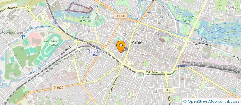 localisation de l'entreprise THEATRE DES TURBULENCES à AMIENS