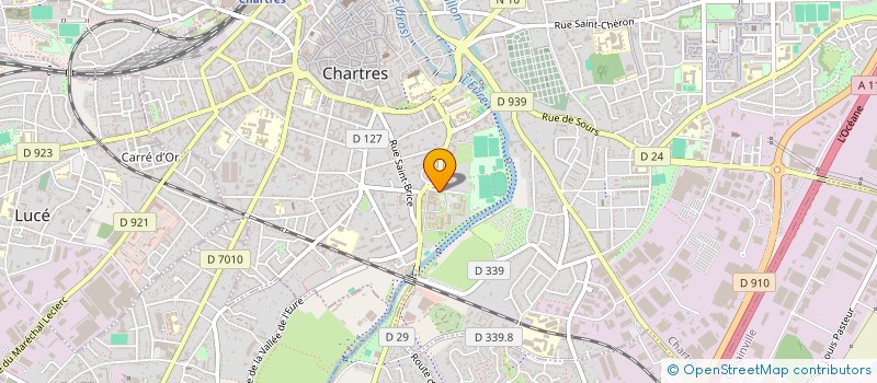localisation de l'entreprise THEATRE DU CRI à CHARTRES